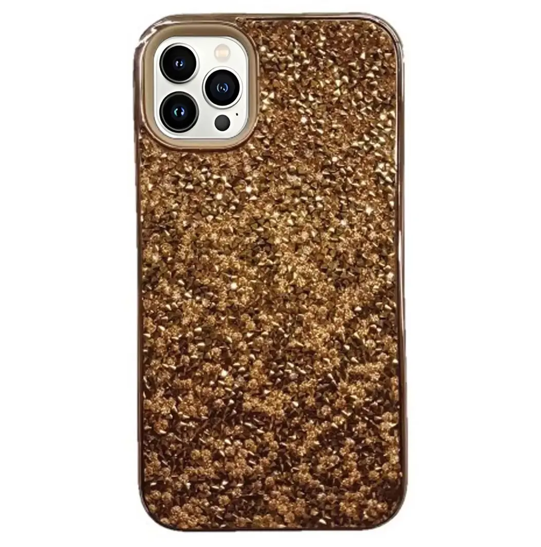 iPhone 11 Pro Glitter Bling Case Gold