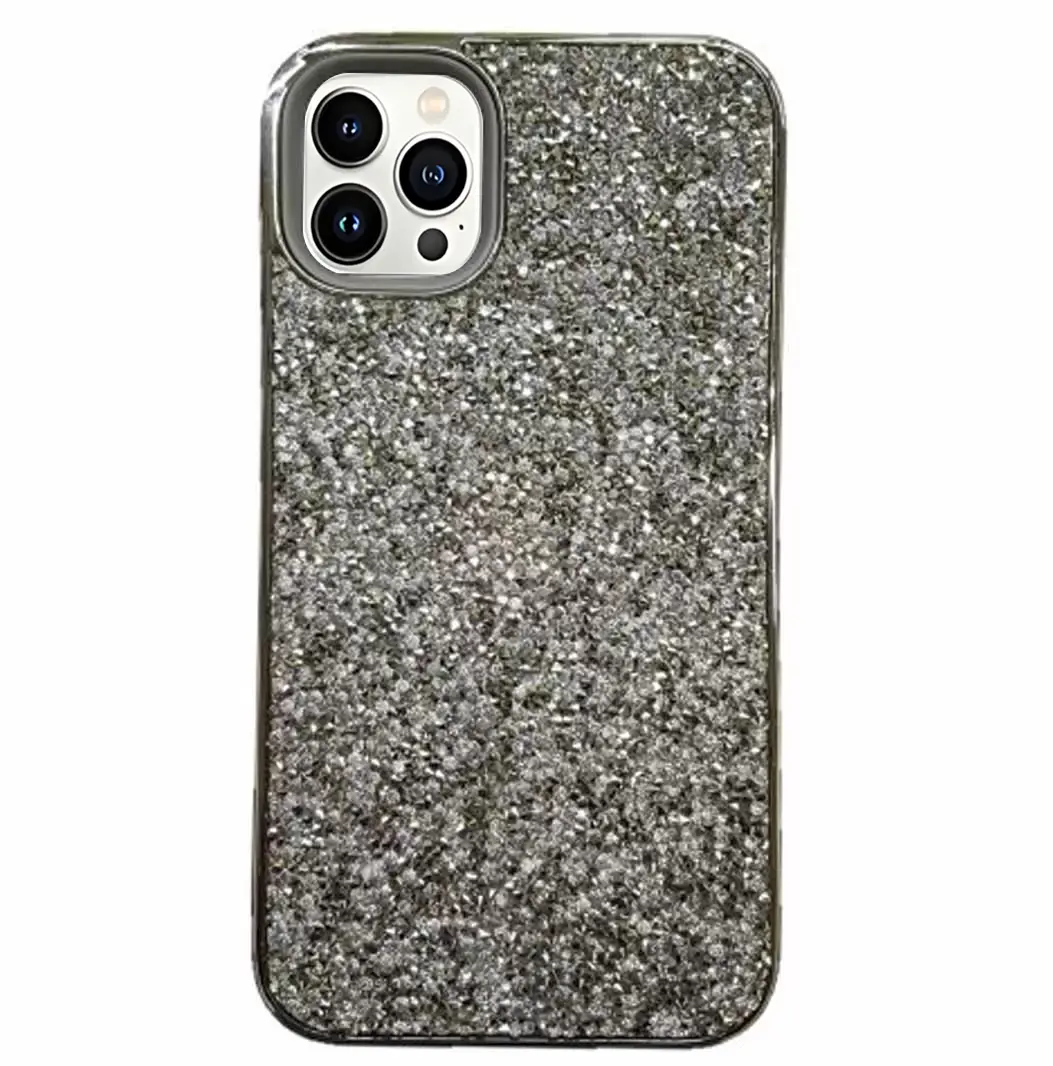 iPhone 11 Pro Max Glitter Bling Case Silver