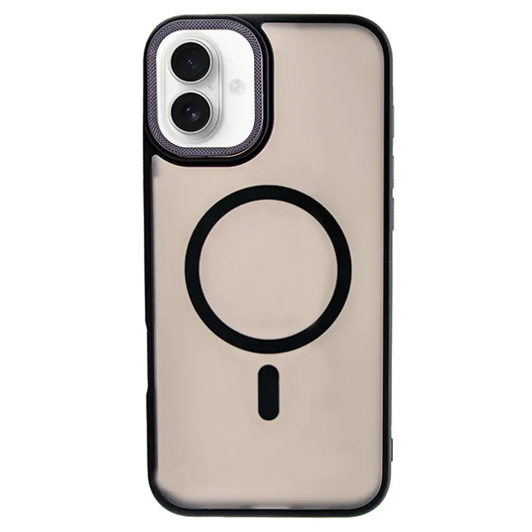 iPhone 17 MagSafe Cam Smoke Twotone Eco Case Black