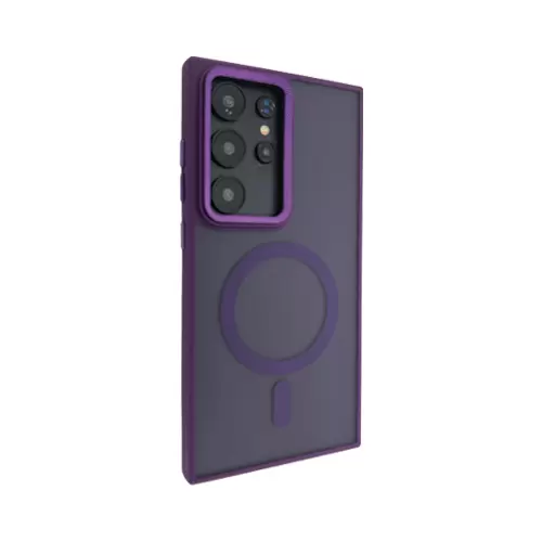 Samsung Galaxy S24 Ultra MagSafe Cam Smoke Twotone Eco Dark Purple