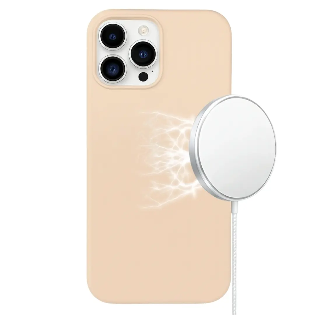 iPhone 12/iPhone 12 Pro Magsafe Soft Touch Case Rose Gold