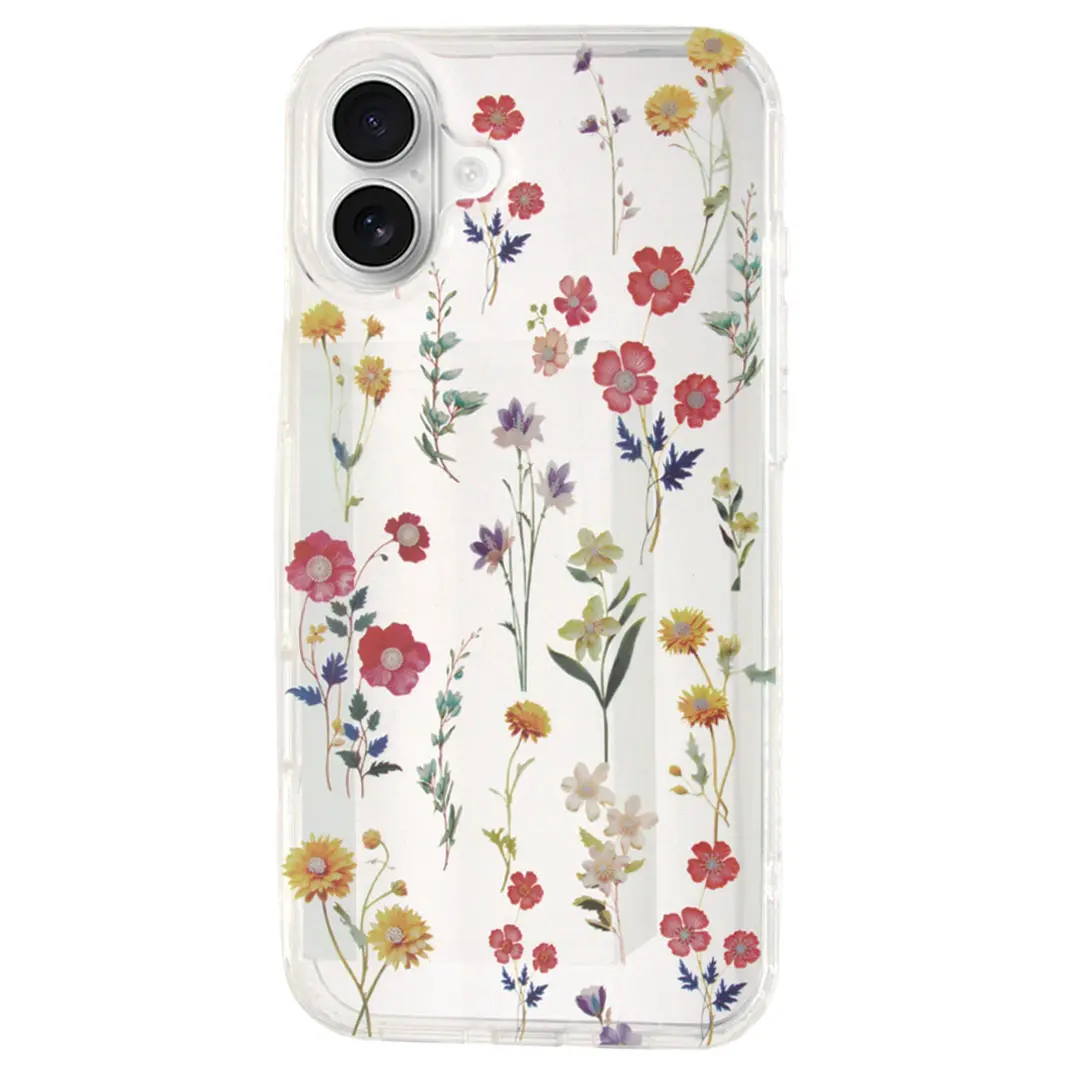 iPhone 16 Designed Case Flower Garden