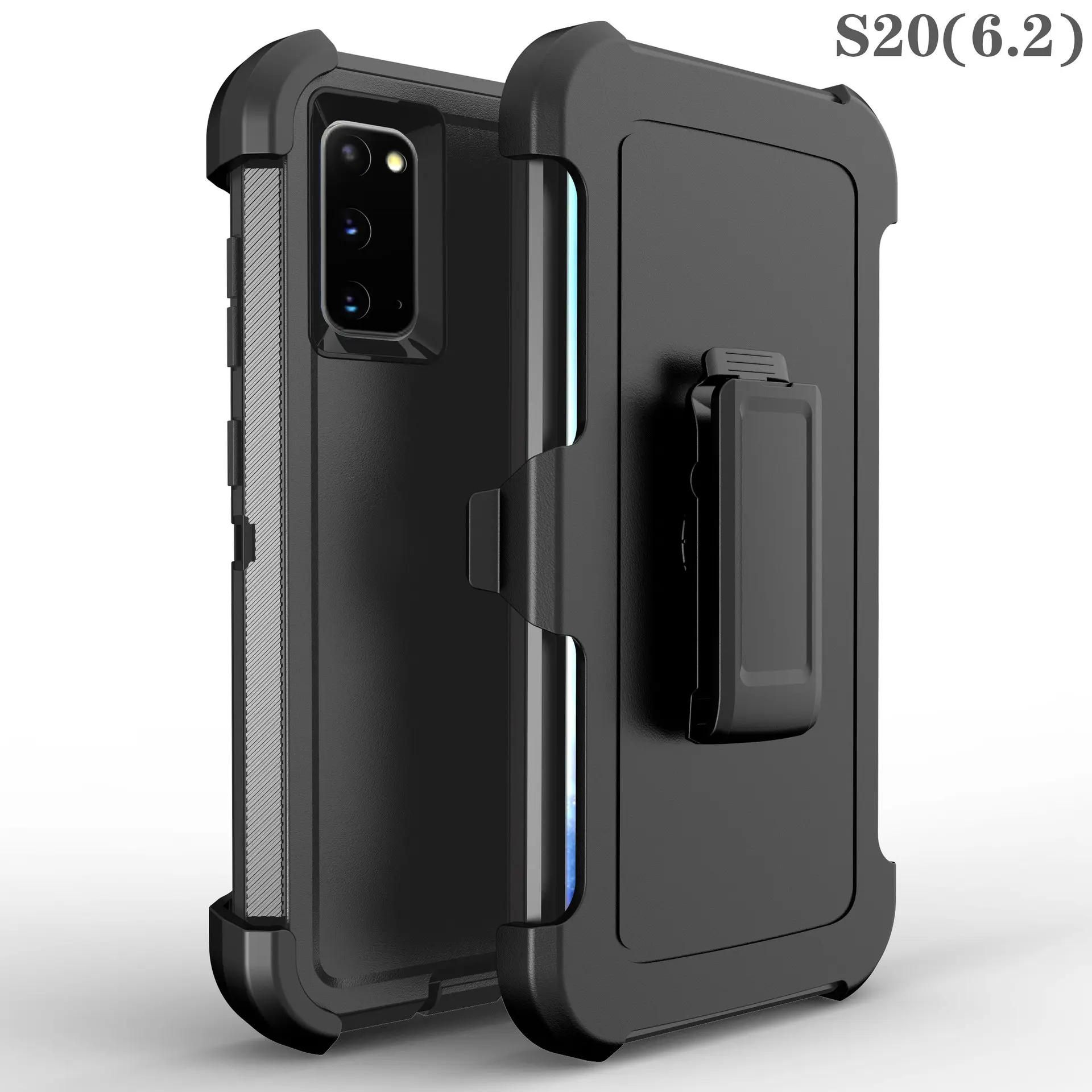 Samsung Galaxy S20 Plus Combo Holster Black