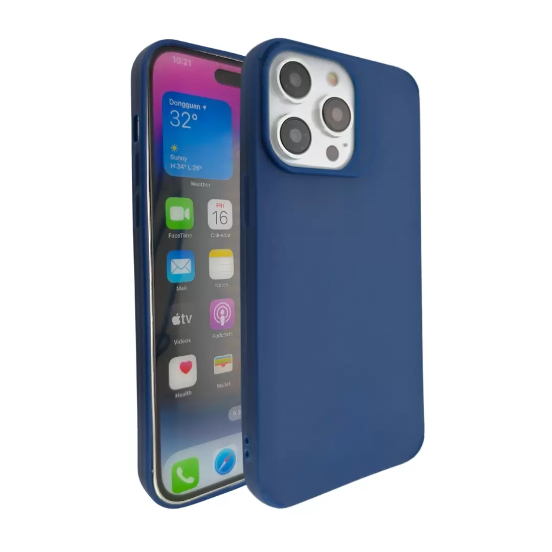 iPhone 15 Pro/iPhone 14 Pro Tpu Case Royal Blue