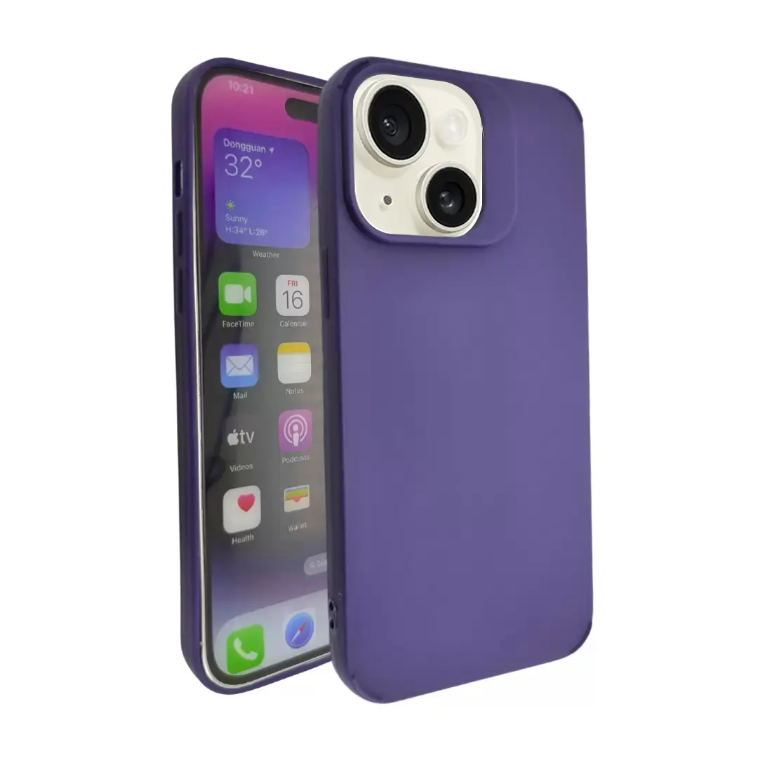 iPhone 15/iPhone 14/iPhone 13 Tpu Case Purple