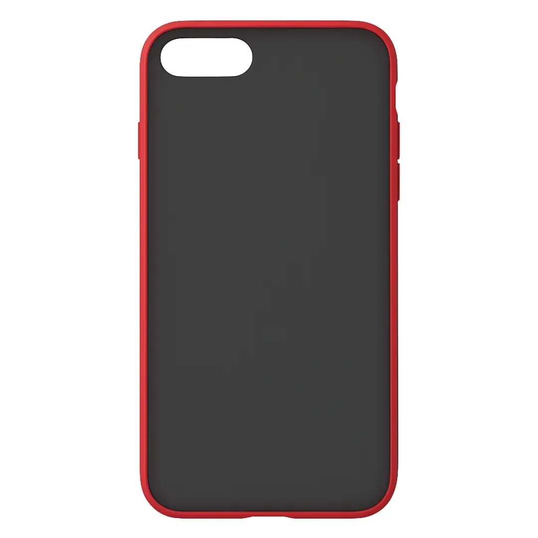 iPhone 7 Plus/8 Plus Smoke Transparent Twotone Case Red