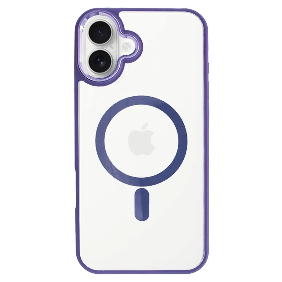 iPhone 16 Plus MagSafe Clear Twotone Purple