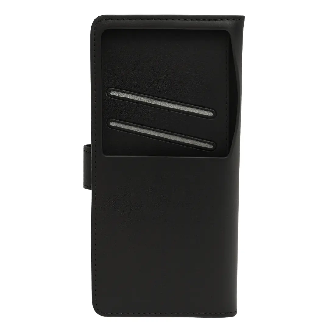 Samsung Galaxy Z Flip 7 PU Leather Wallet Case Black (Affects Folding Function)