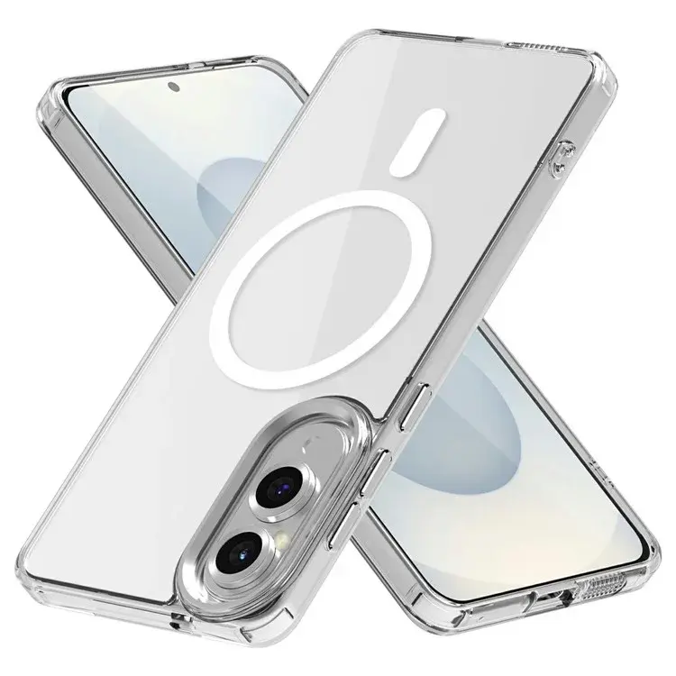 Samsung Galaxy S25 Edge Fleck Case MagSafe Crystal Clear