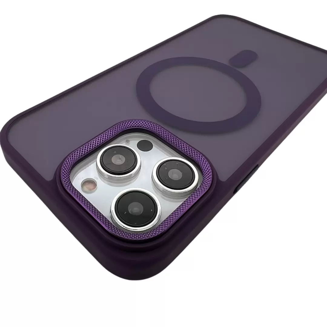 iPhone 13 Pro Max/iPhone 12 Pro Max MagSafe Cam Smoke Twotone Eco Dark Purple