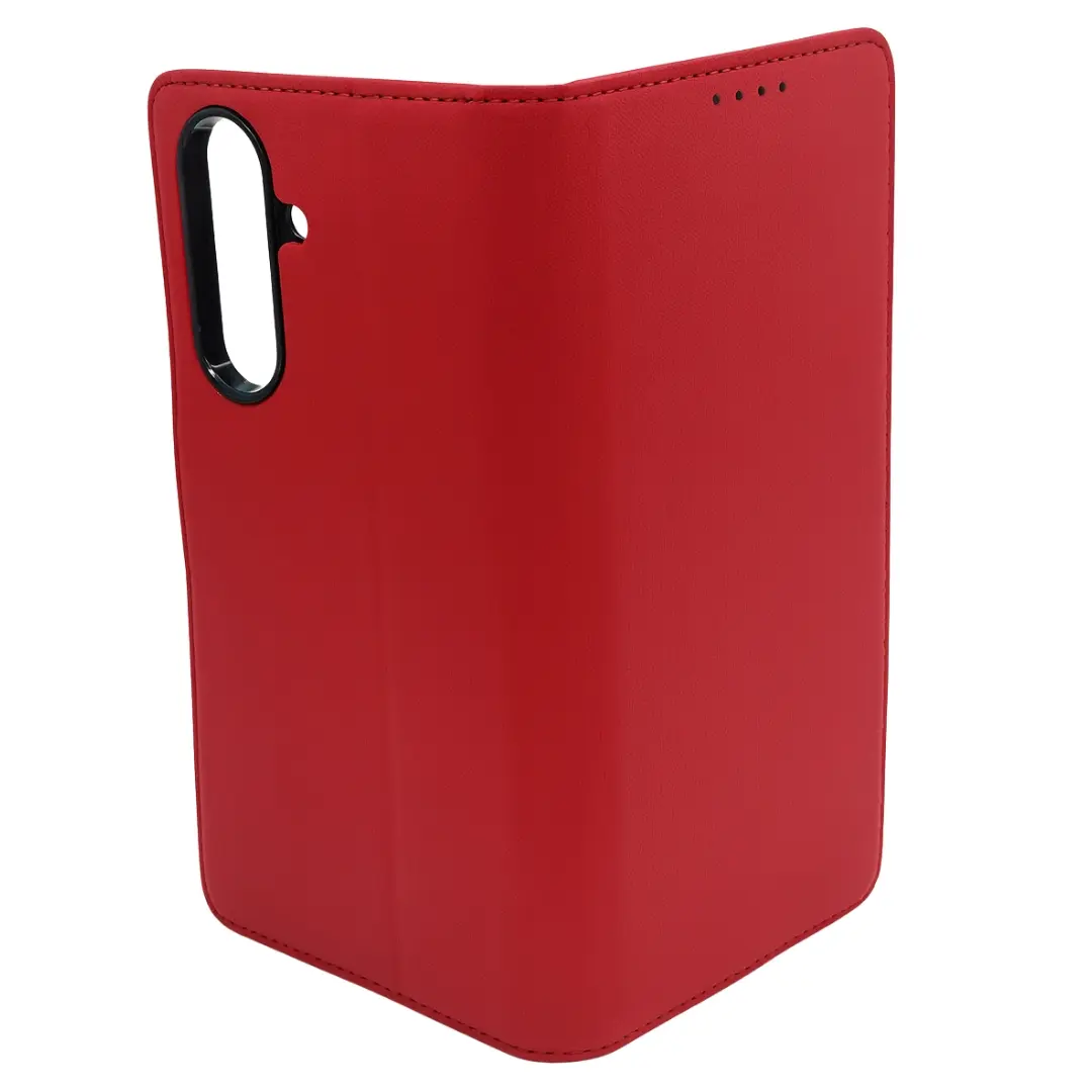 Samsung Galaxy Z Fold 7 PU Leather Wallet Case Red