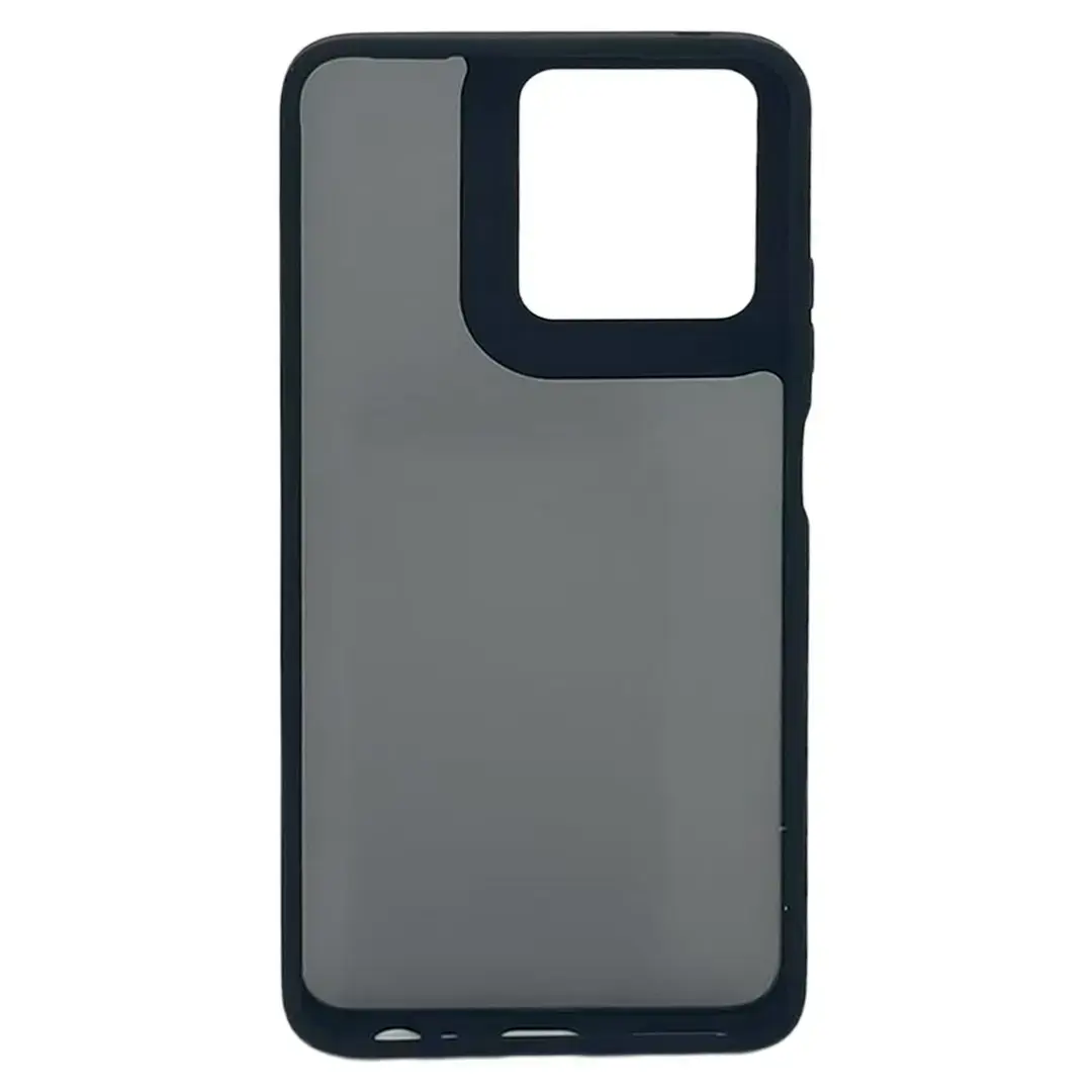Motorola Edge 2025 Cam Smoke Twotone Case Black