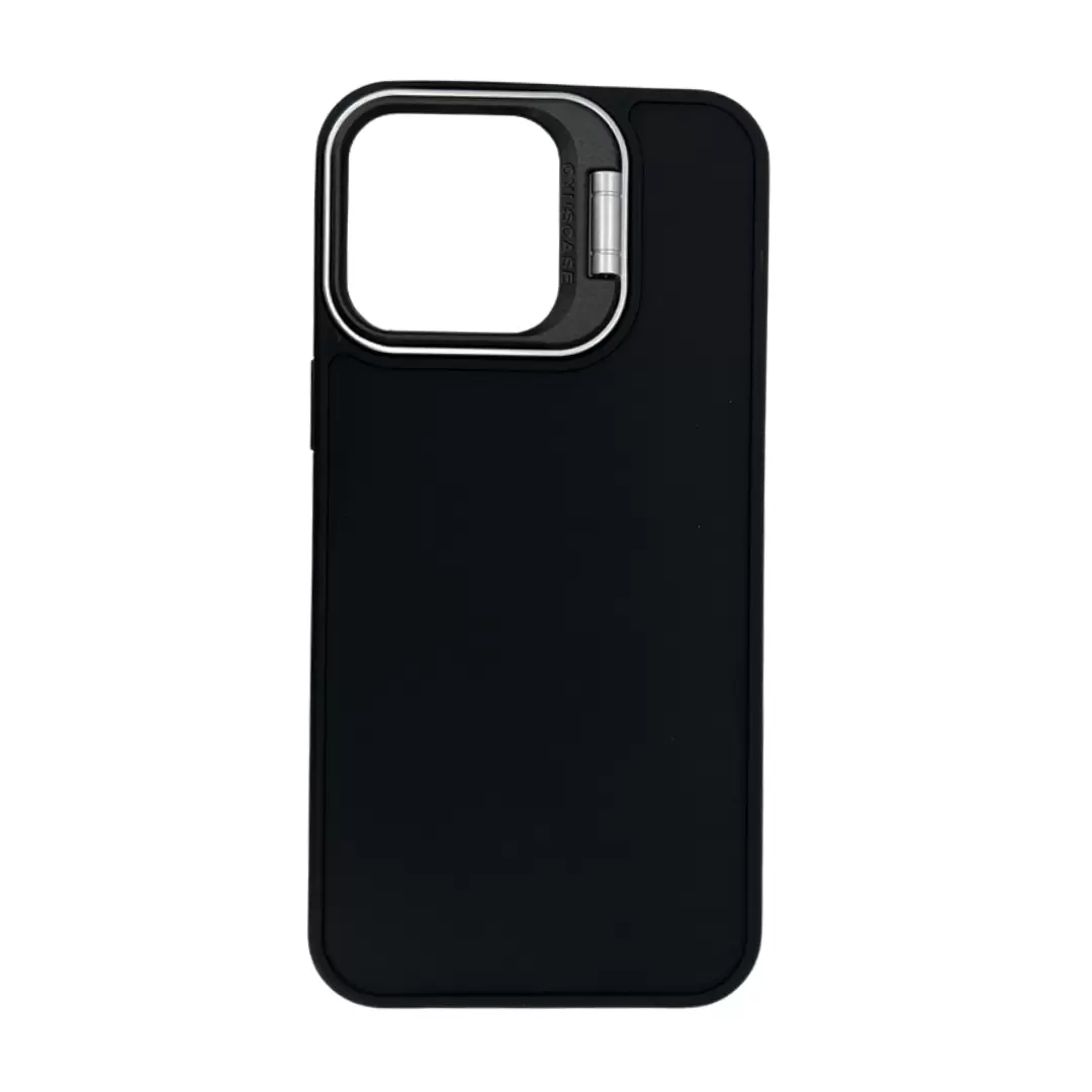 iPhone 13 Pro Max/iPhone 12 Pro Max Camera Stand Eco Case Black