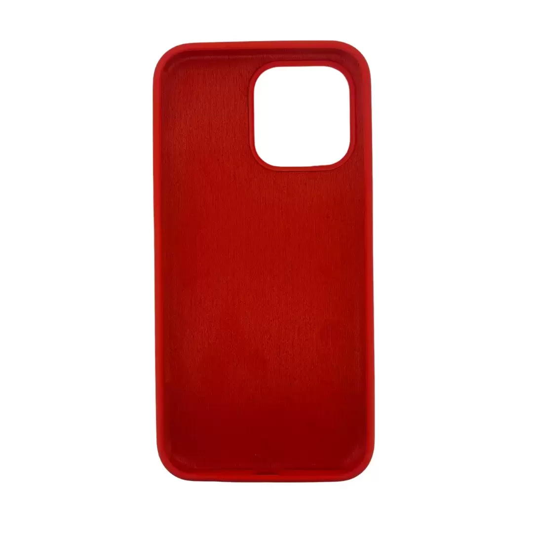 iPhone 15 Pro/iPhone 14 Pro Soft Touch Case Red