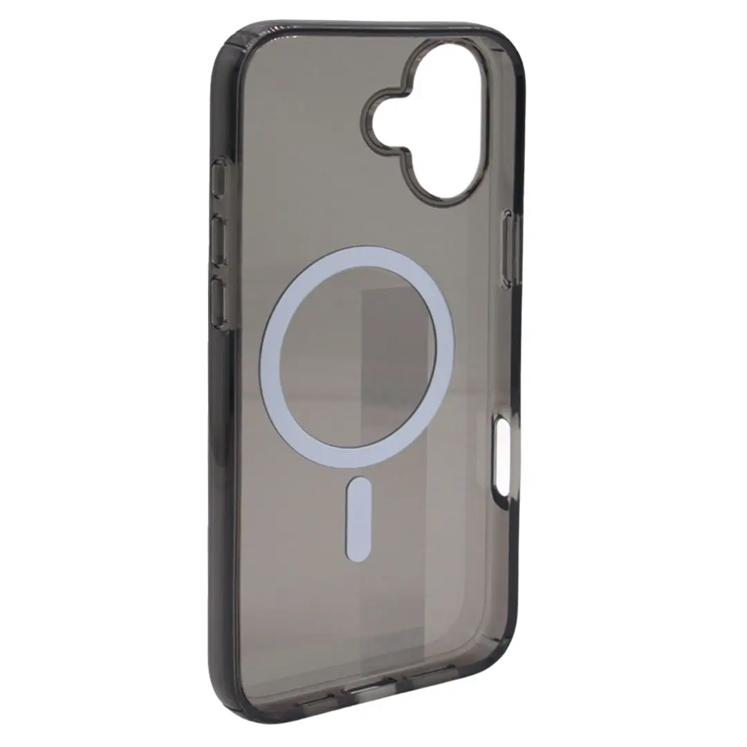 iPhone 16 Plus Fleck Case MagSafe Clear Black