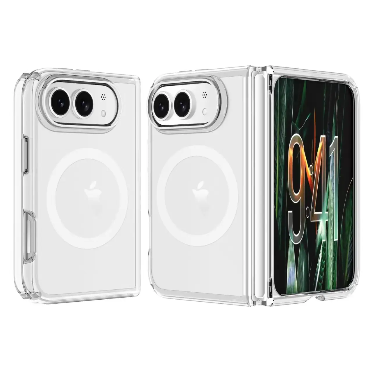 iPhone 18 Ultra Fleck Case MagSafe Crystal Clear (moq:30)