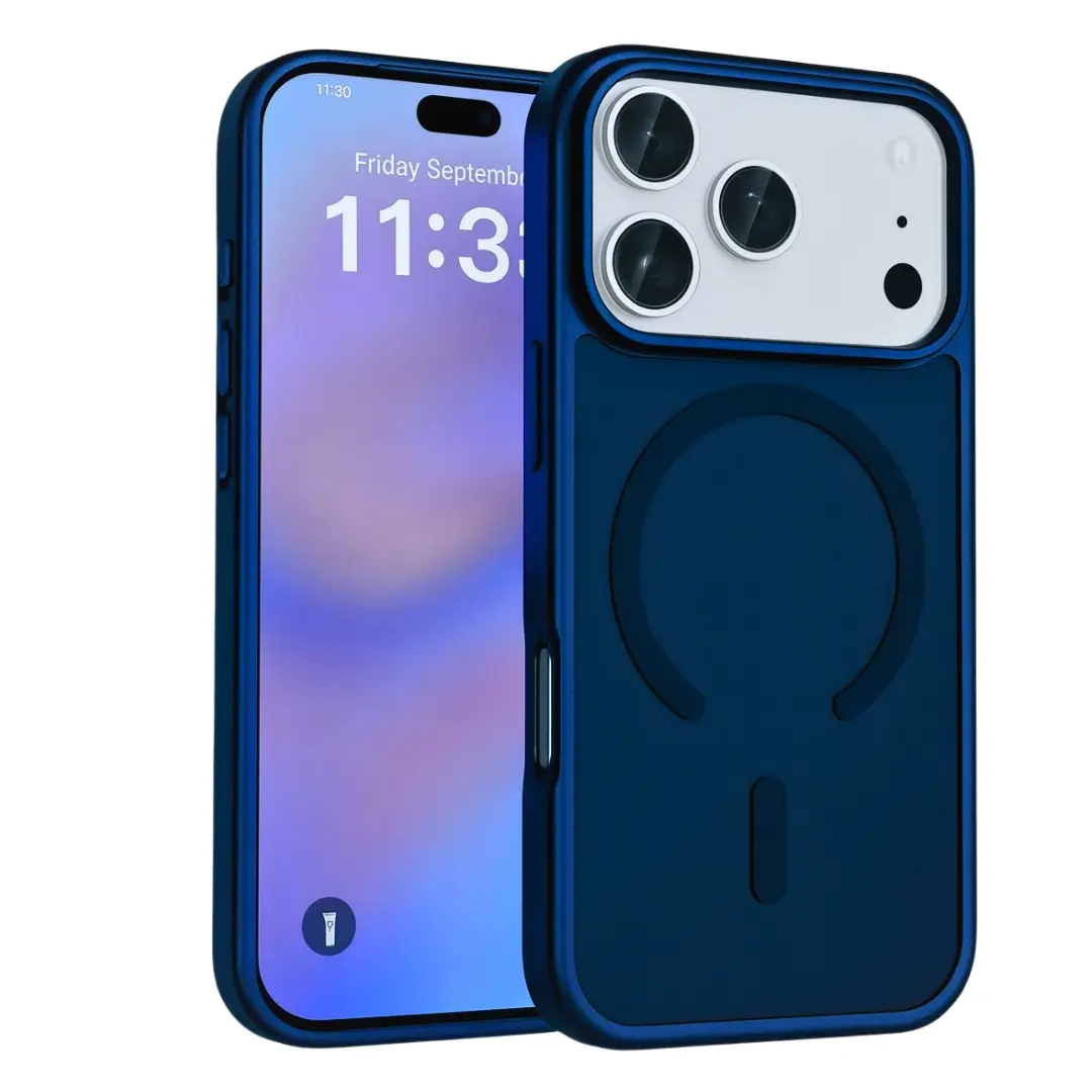 iPhone 17 Pro MagSafe Cam Smoke Twotone Eco Case Dark Blue