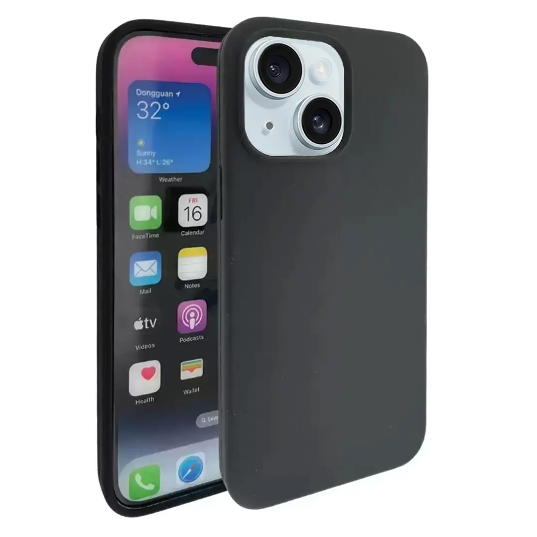 iPhone 13 Soft Touch Case Black