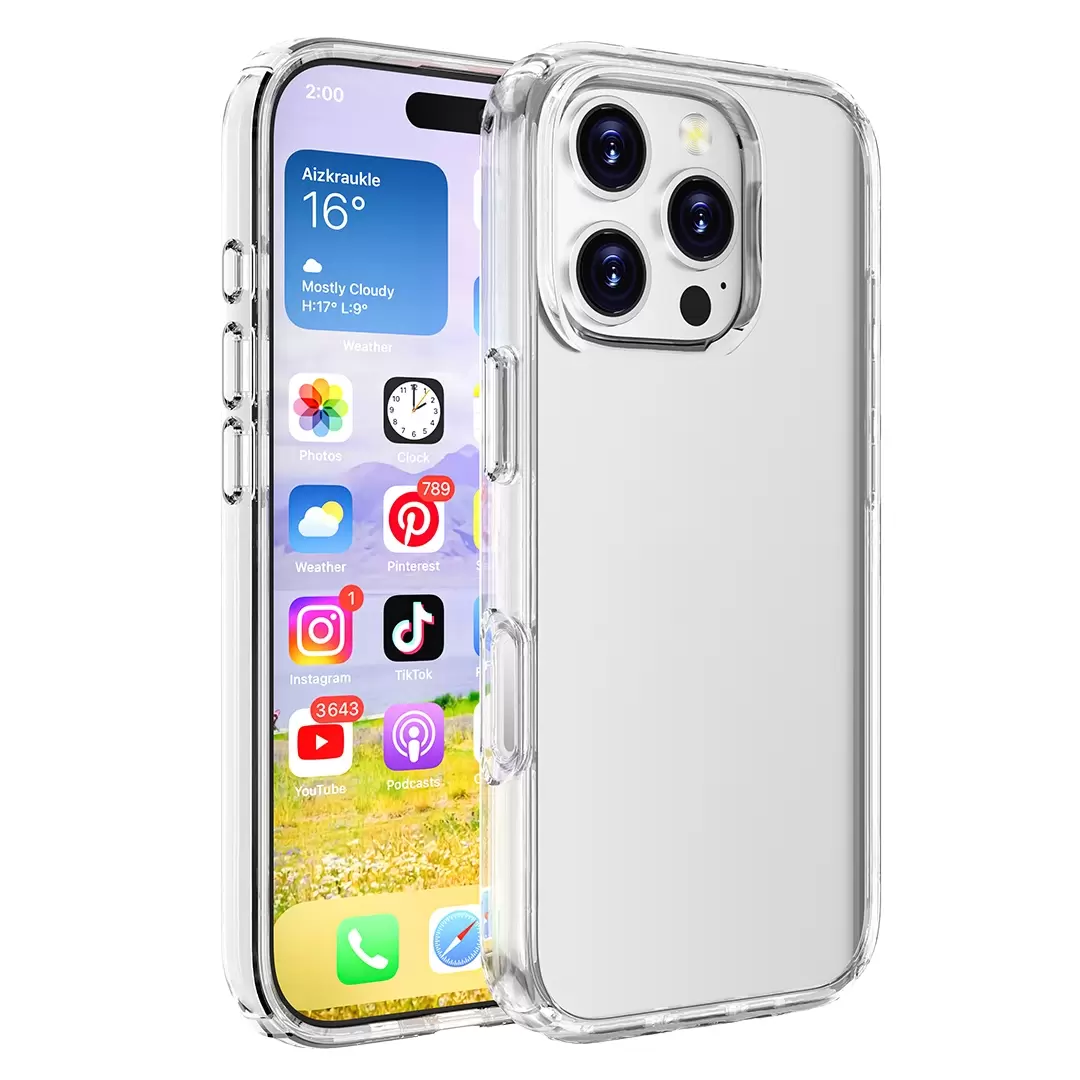 iPhone 15 Pro/iPhone 14 Pro Fleck Case Crystal Clear