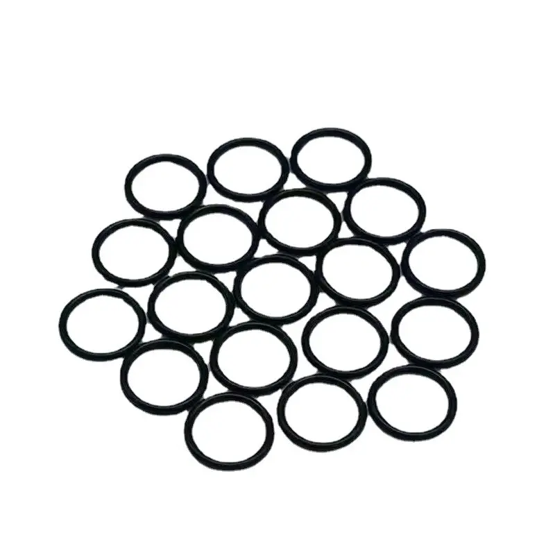 Back Glass Lens Sealing Ring Black 100pcs