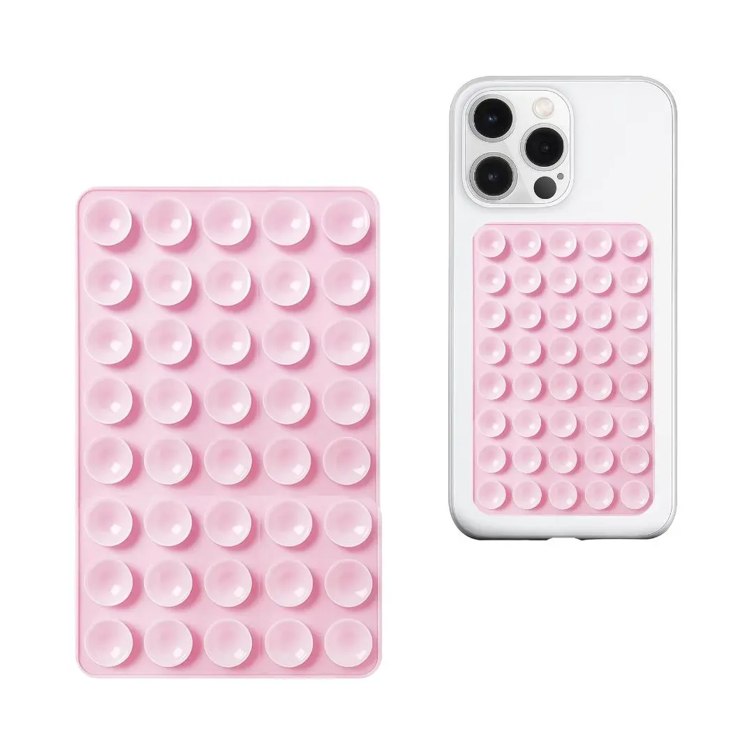 Silicone Suction Mount Big Baby Pink