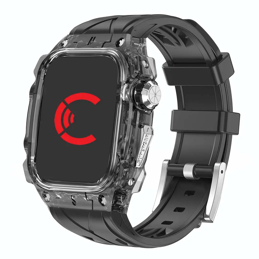 Apple Watch Integrated 49mm Super Sports Car Black Frame Integrated Strap Black