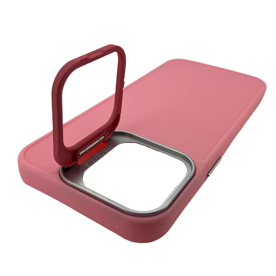 iPhone 12/iPhone 12 Pro Camera Stand Eco Case Pink