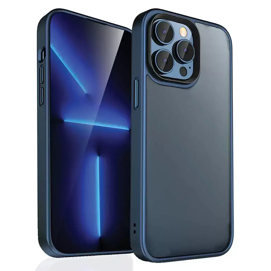 iPhone 17 Air Cam Smoke Twotone Case Blue