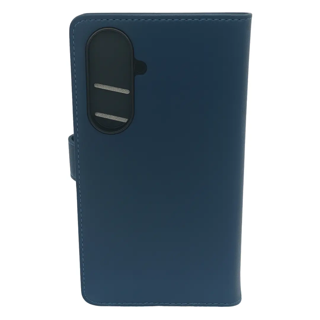 Samsung Galaxy Z Fold 7 PU Leather Wallet Case Blue