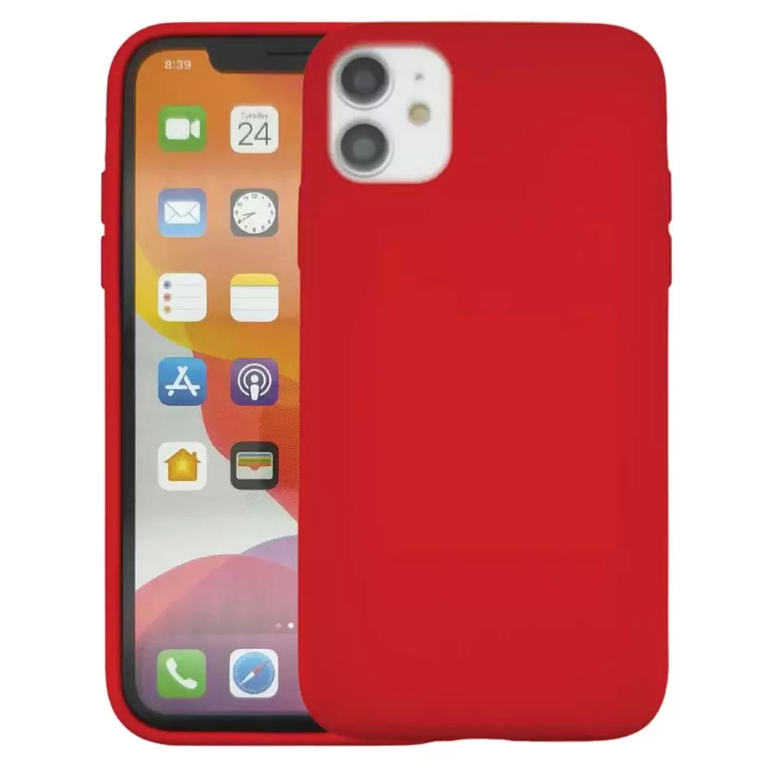 iPhone 11 Soft Touch Case Red