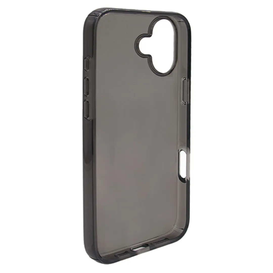 iPhone 16 Fleck Case Clear Black