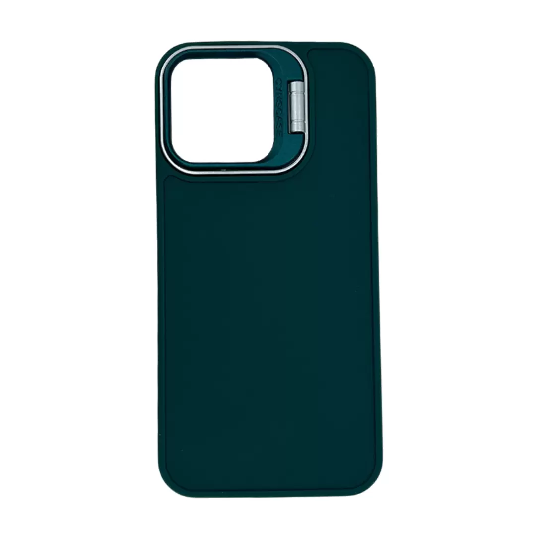 iPhone 15 Plus/iPhone 14 Plus Camera Stand Eco Case Dark Green