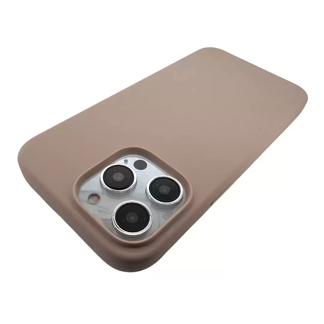 iPhone 15 Pro/iPhone 14 Pro Soft Touch Case Rose Gold