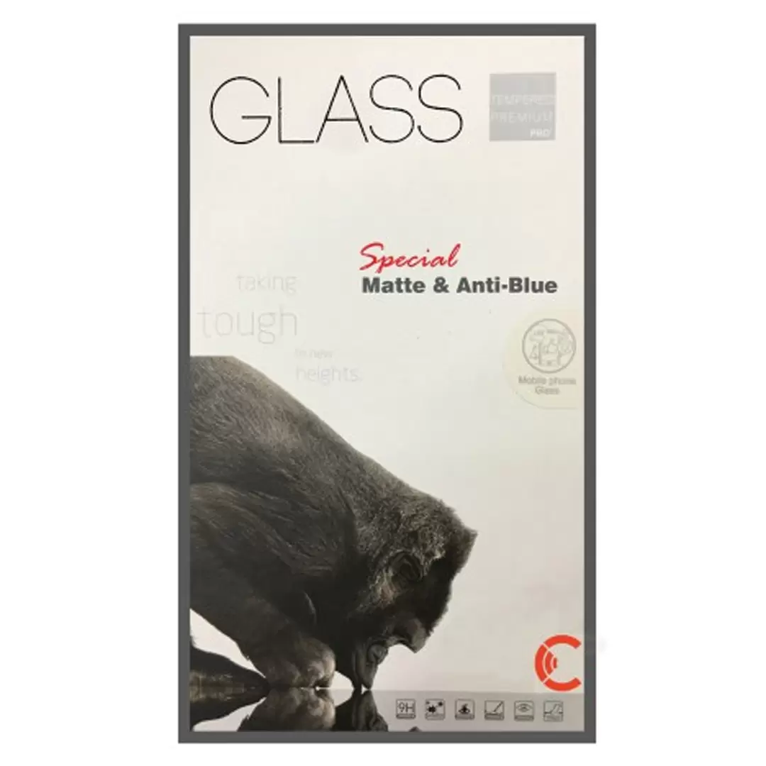 4.7-inch iPhone 7/8 Tempered Glass Matte and Anti-Blue Black