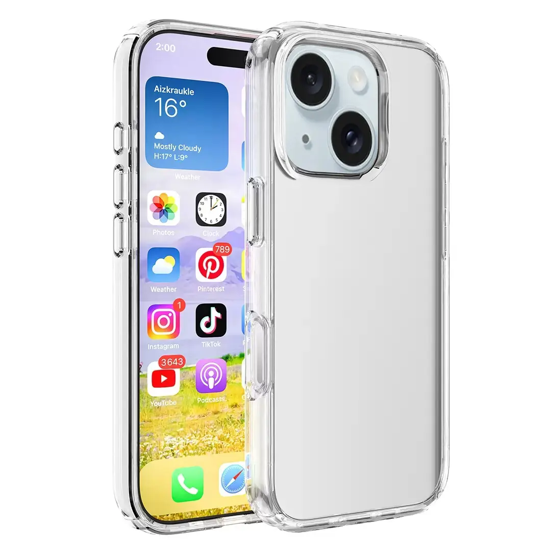 iPhone 15 Plus/iPhone 14 Plus Fleck Case Crystal Clear