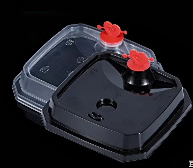 Potato Stop Square Cup Clear Lid for 16oz/24oz 1000 Pcs/Case