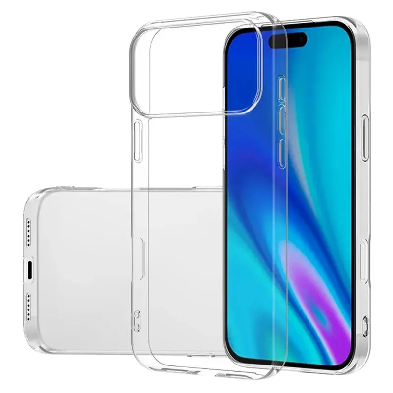 iPhone 17 Pro Clear Case 2.0mm TPU Case