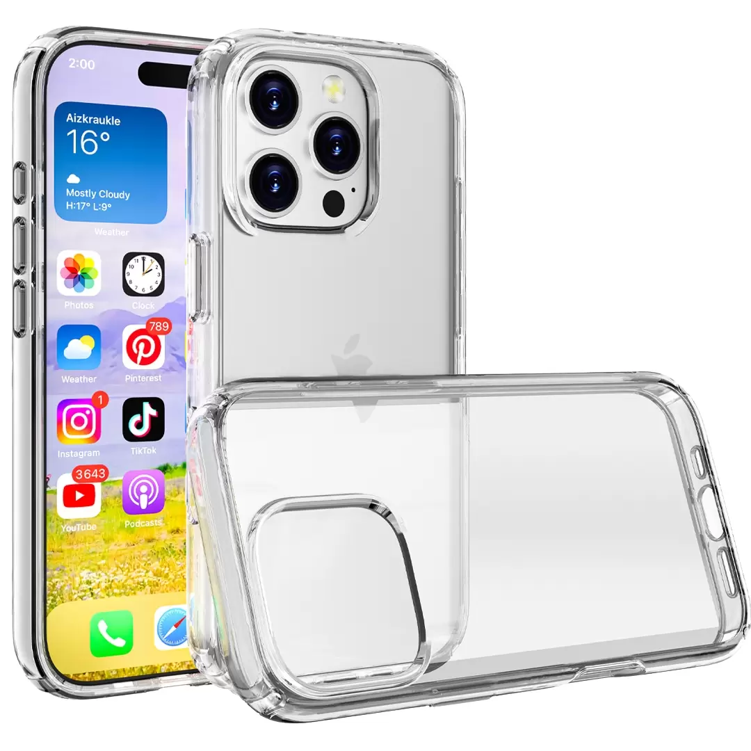 iPhone 16 Pro Fleck Case Crystal Clear