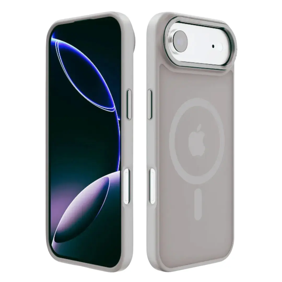iPhone 17 Air MagSafe Cam Smoke Twotone Eco Case Gray