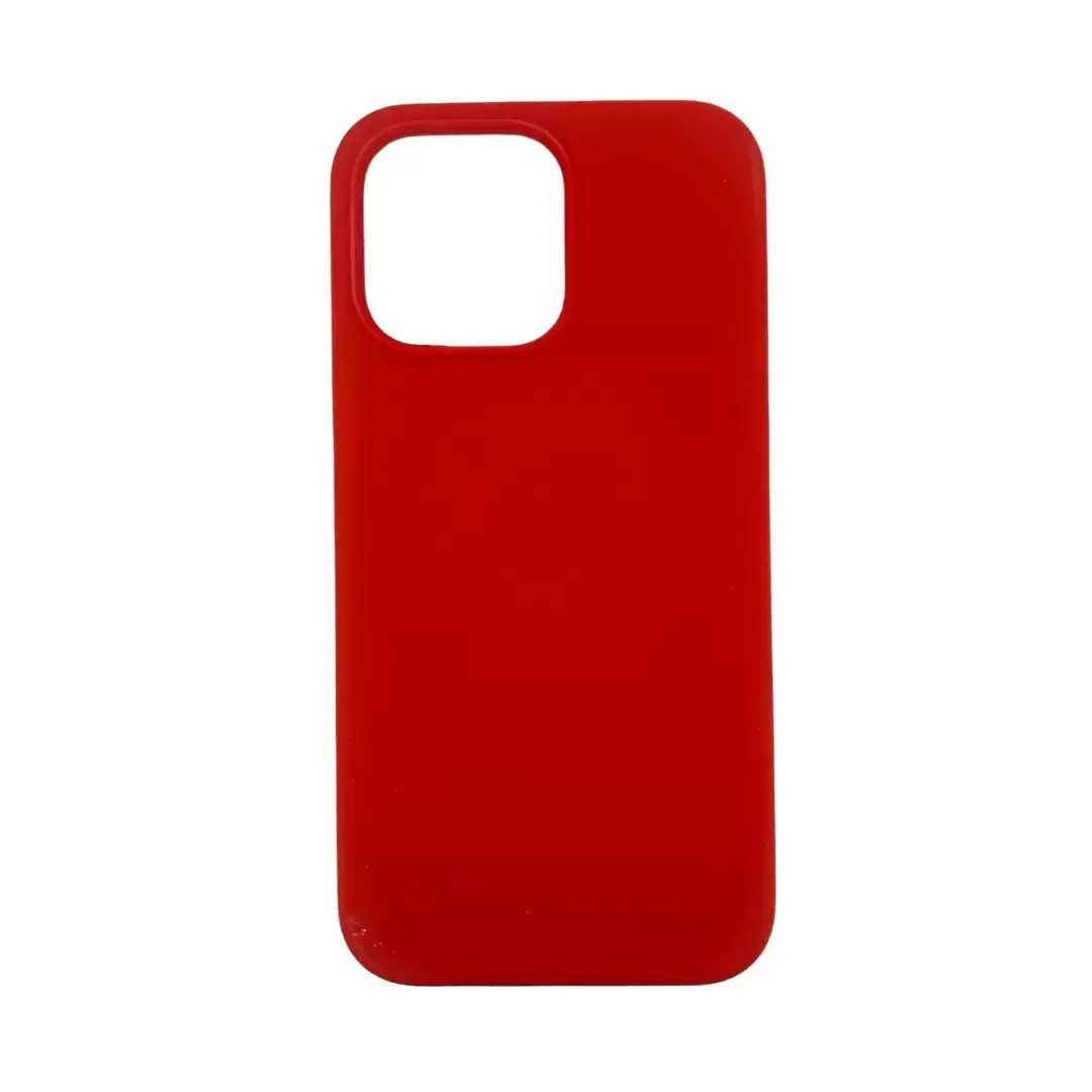 iPhone 15 Pro/iPhone 14 Pro Soft Touch Case Red