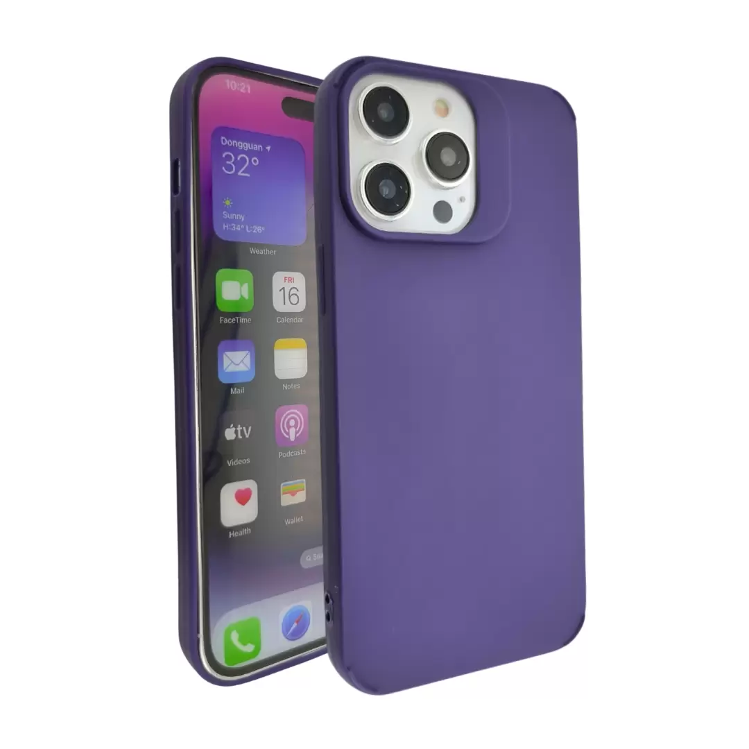 iPhone 13 Pro Max/iPhone 12 Pro Max Tpu Case Purple