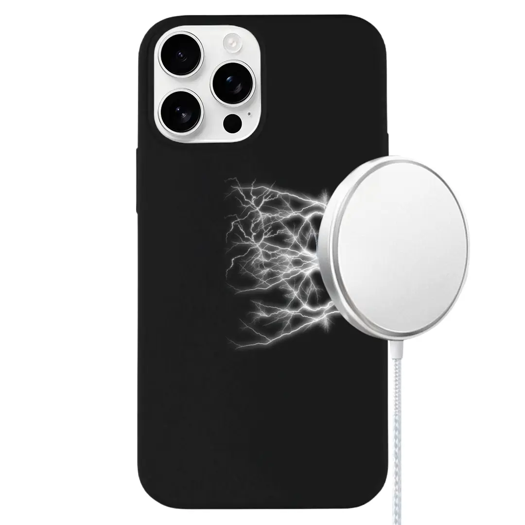 iPhone 16 Pro MagSafe Soft Touch Case Black