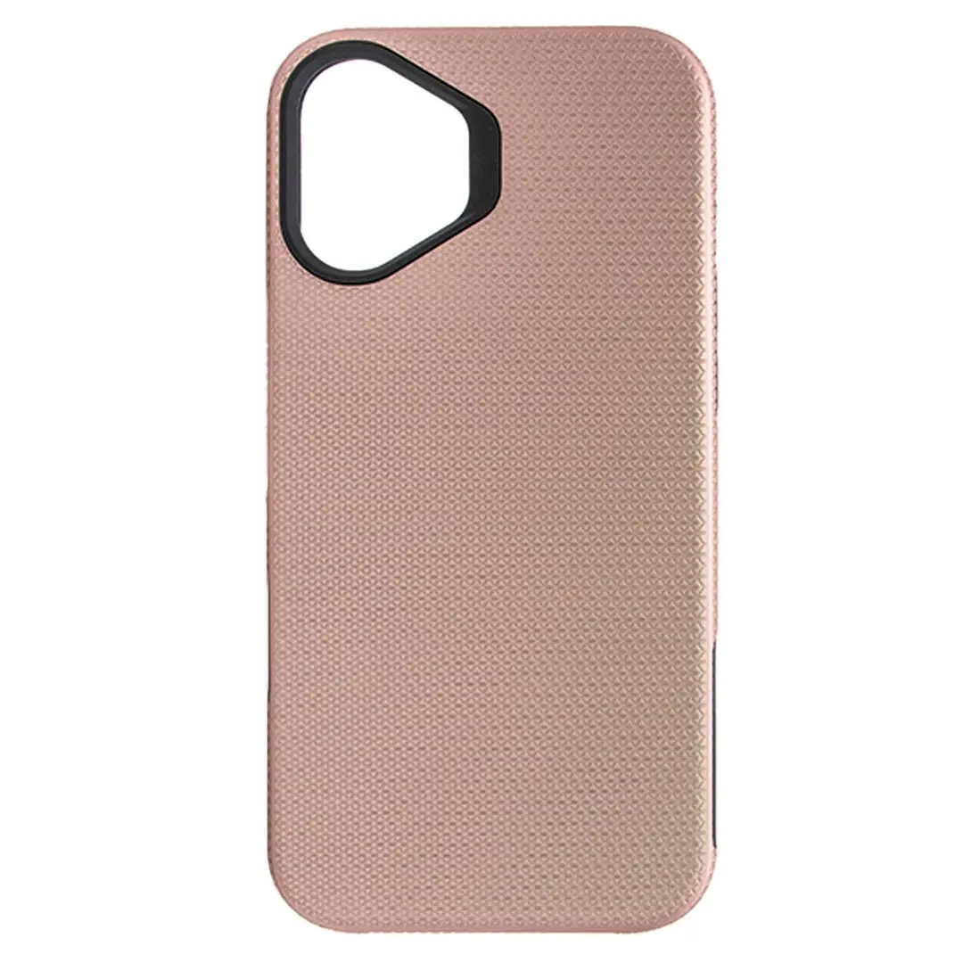 iPhone 16 Rugged Case Rose Gold