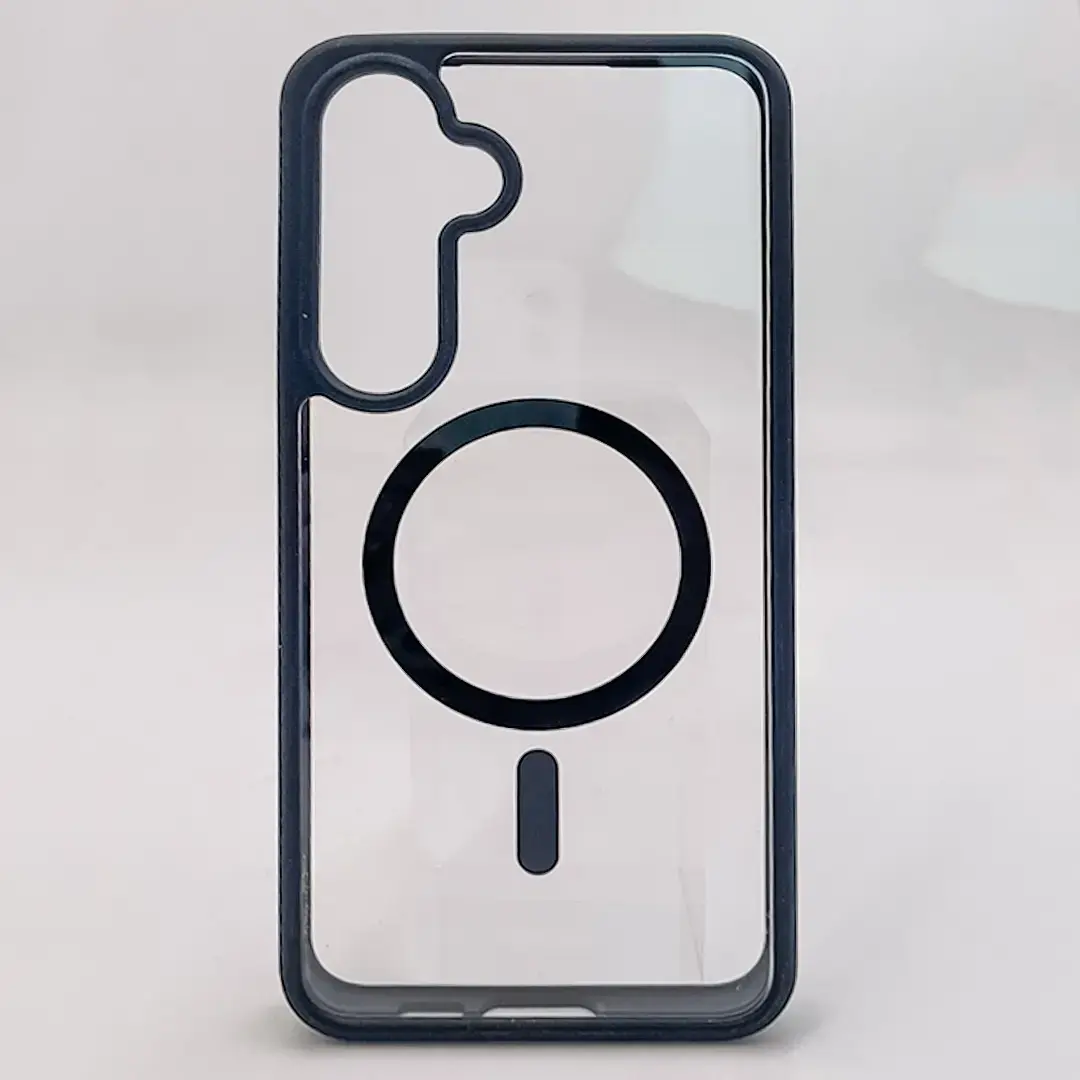Samsung Galaxy S25 FE MagSafe Clear Twotone Case Black