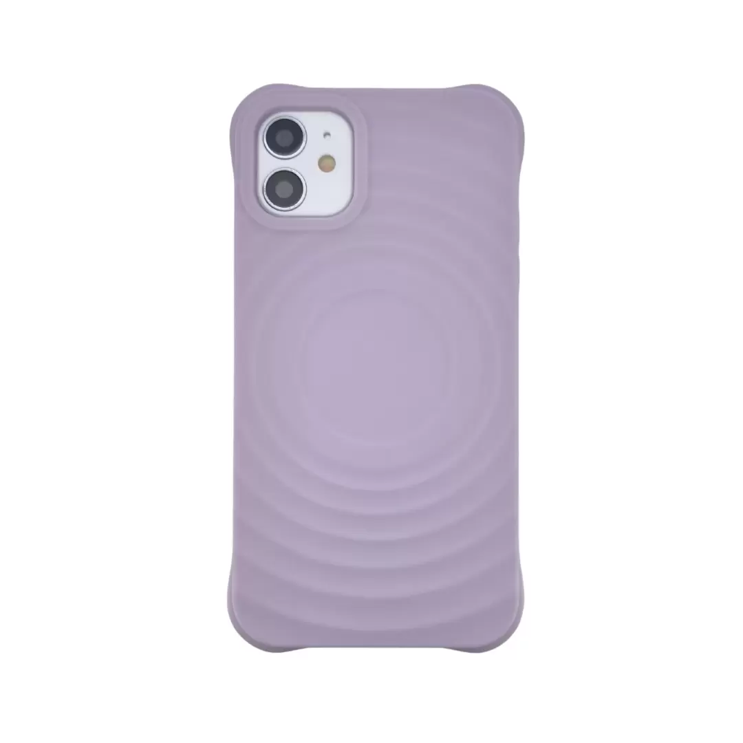 iPhone 11 Magsafe Water Ripple Tpu Case Purple