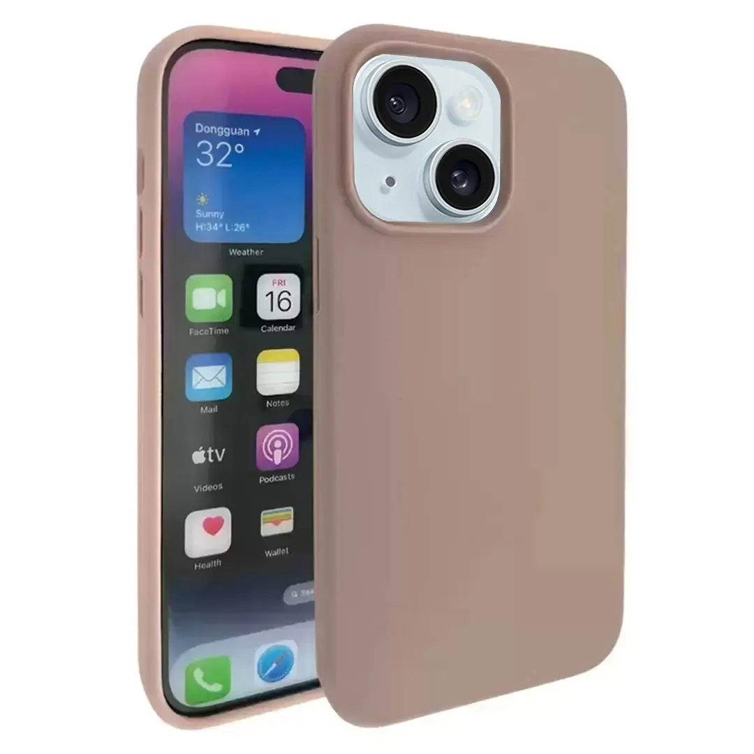 iPhone 14 Plus Soft Touch Case Rose Gold