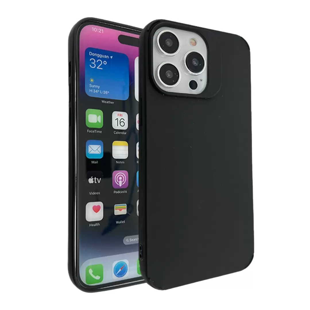 iPhone 13 Pro Max/iPhone 12 Pro Max Tpu Case Black