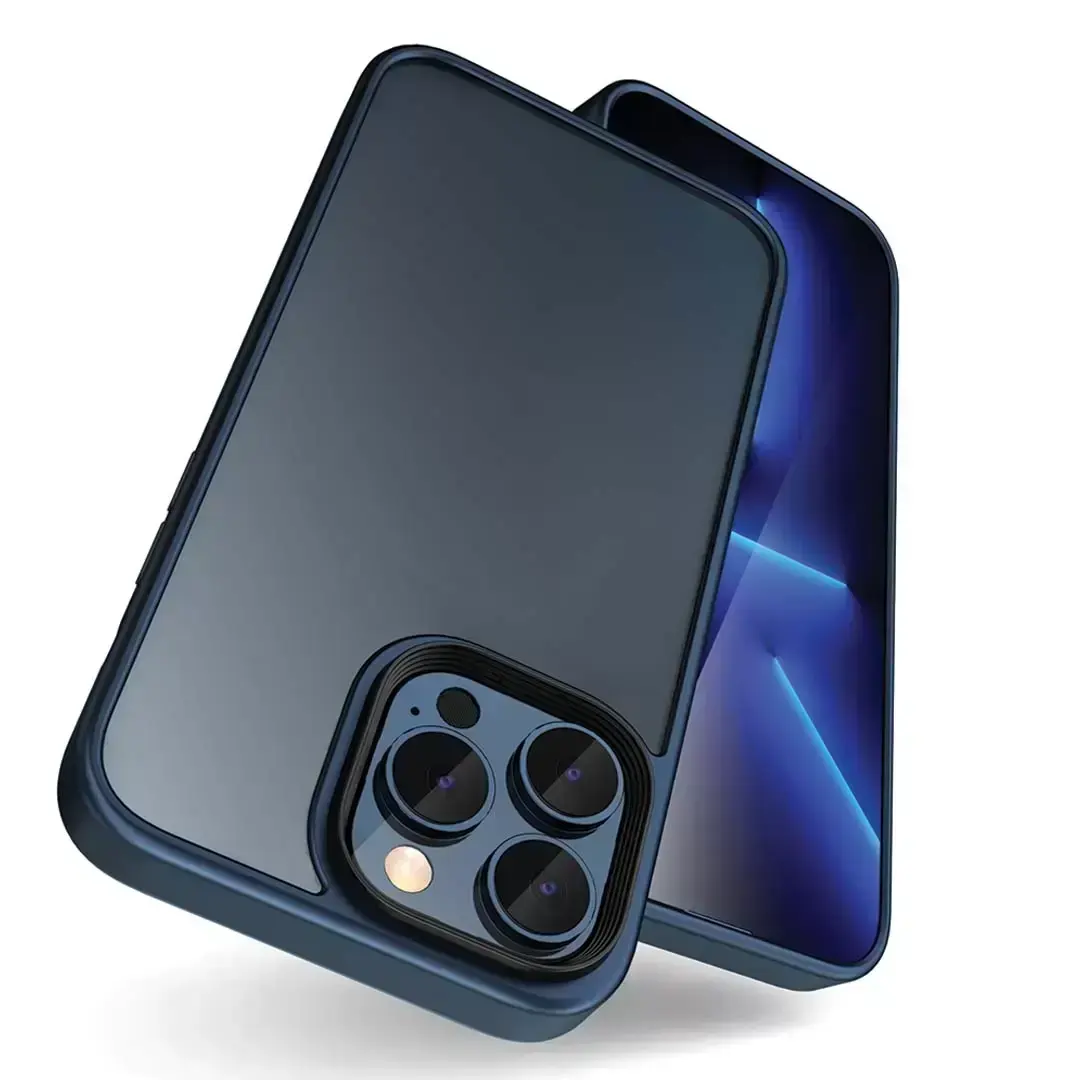 iPhone 17 Air Cam Smoke Twotone Case Blue