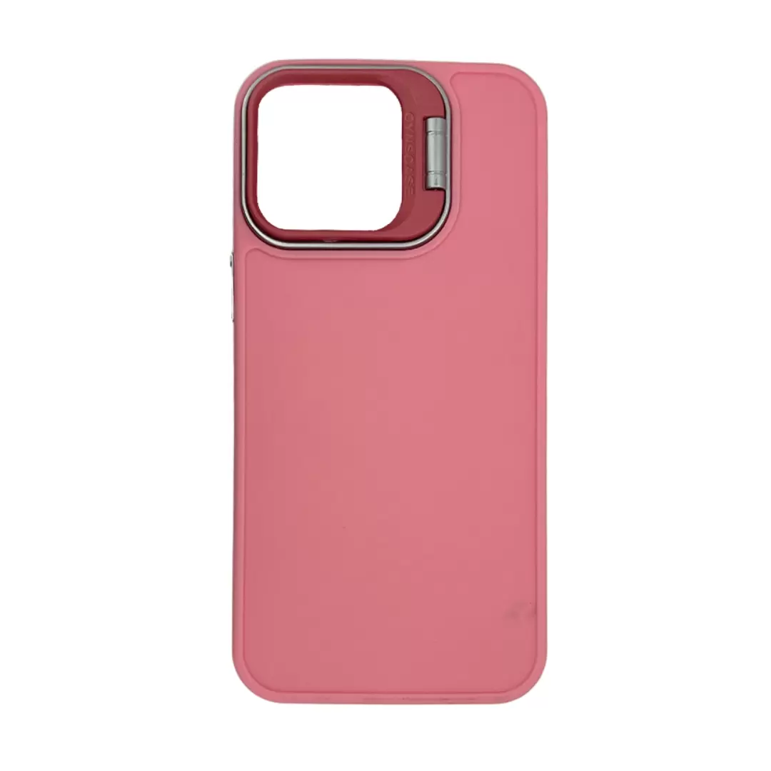 iPhone 13 Pro Max/iPhone 12 Pro Max Camera Stand Eco Case Pink