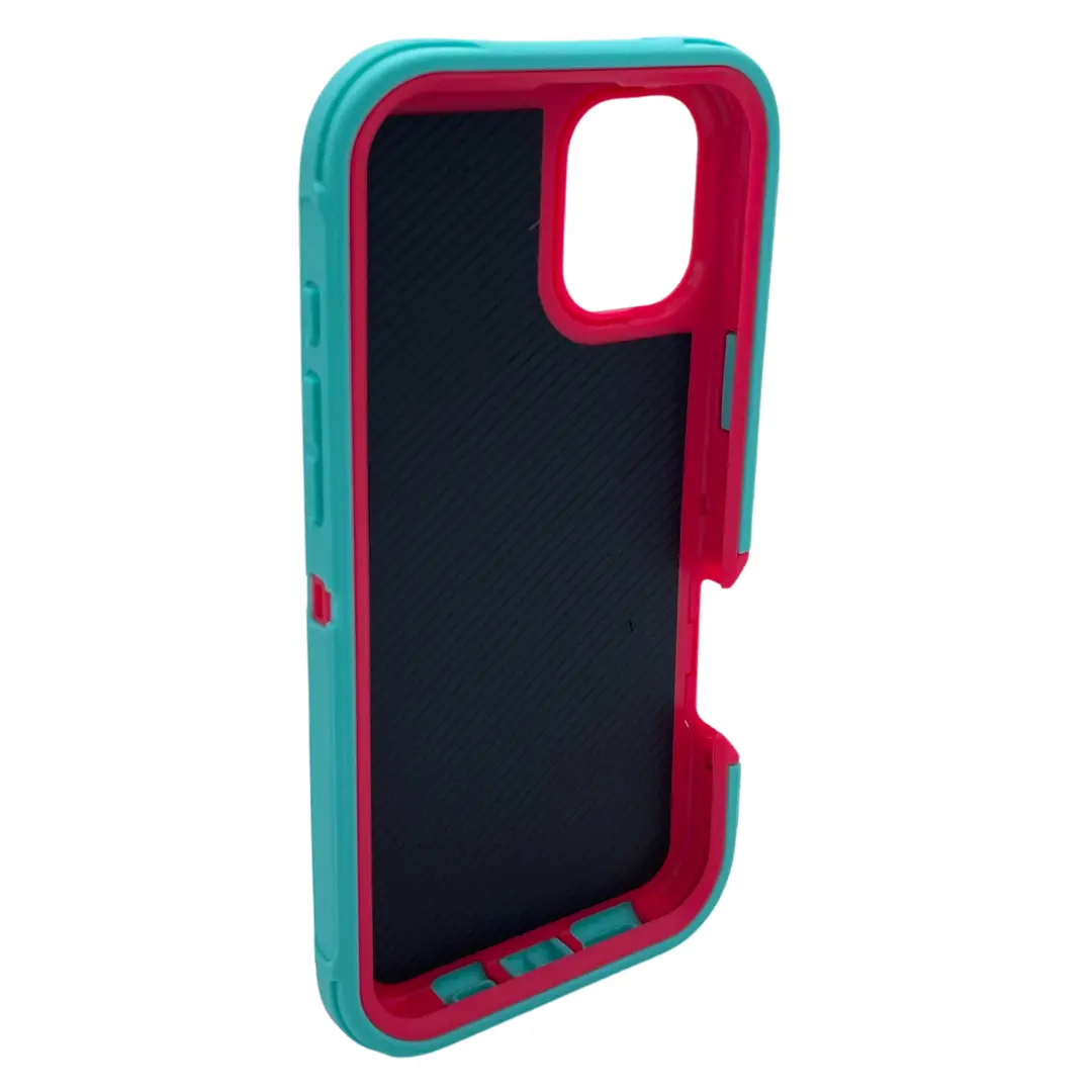 iPhone 16 Screen Case With Magsafe Blue Rose Red